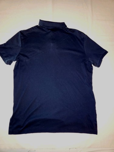 Ralph Lauren Polo Shirt Men sz L Blue Shirt White Pony Pima Cotton Soft Touch - Picture 17 of 18