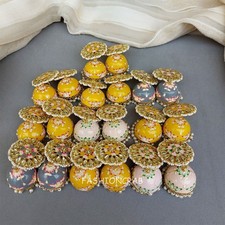 Indian Bollywood Style 5 Assorted Meenakari Jhumka Earrings - Earrings Combo ...