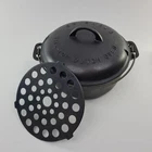 New ListingGriswold Cast Iron #8 Fully Marked Tite Top Dutch Oven