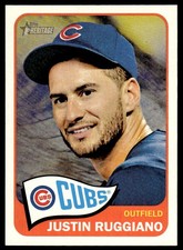 2014 Topps Heritage #118 Justin Ruggiano Chicago Cubs Baseball