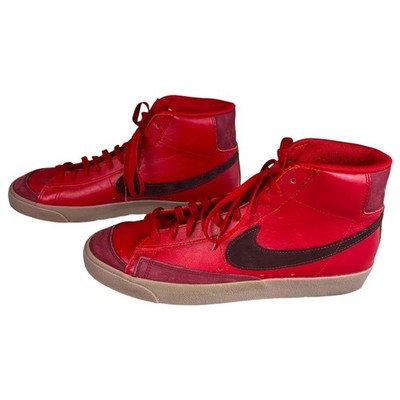 Nike Blazer Mid 77 Layers of Love Men's 11 Red Leather Suede Sneakers FZ4039-687