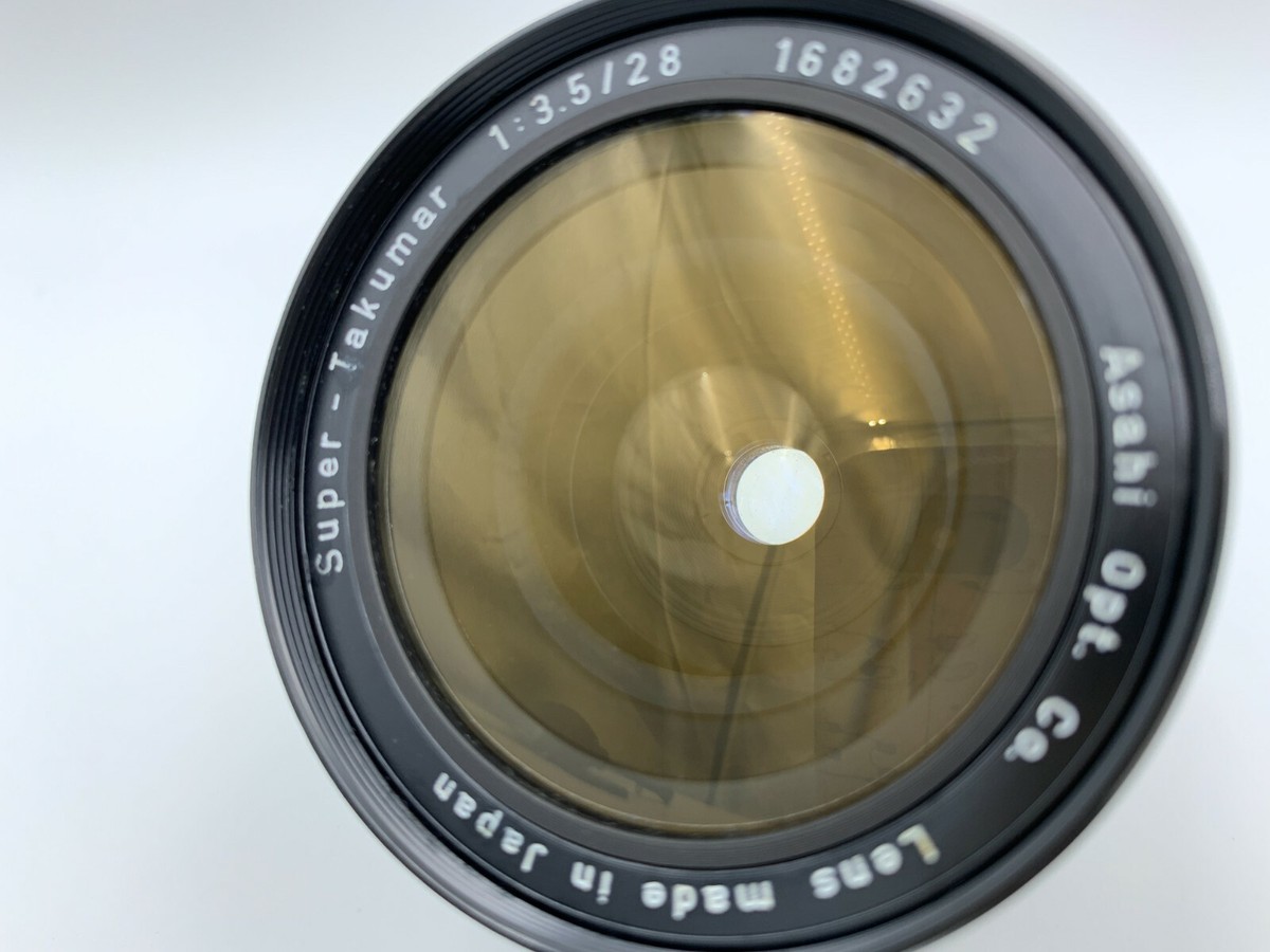 eb101】 ASAHI PENTAX Super-Multi-Coated TAKUMAR 28mm f/3.5 M42