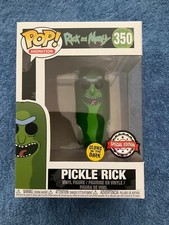 Funko Pop Vinyl Figure - Rick And Morty - Pickle Rick No Limbs - GITD #350 - New