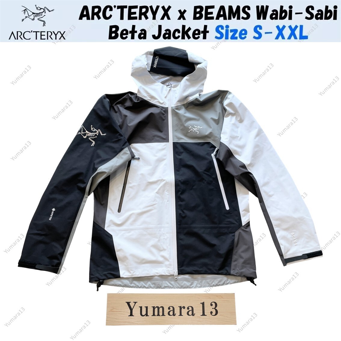 ARC'TERYX x BEAMS Wabi-Sabi Beta Jacket Tranquil Men's Size ARC'TERYX x BEAMS Wabi-Sabi Beta Jacket Tranquil Men's Size