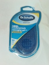 Dr. Scholl's Comfort Heel Cushions with Massaging Gel for Men Size 8-13