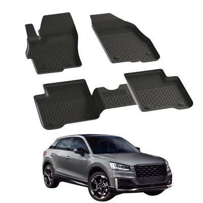 Floor Mats for Audi Q2 2016-2025 | Premium Floor Mat Black 