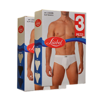 Liabel 6 Paar Damen Slips Baumwolle Stretch weich Komfort Unterwäsche