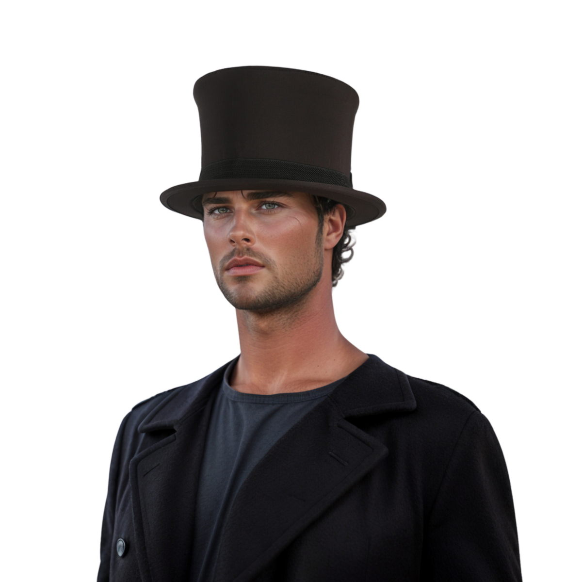 Riddler Hat Different Touch Men's 100% Wool Felt Derby Bowler With