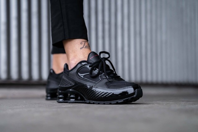 womens black waterproof trainers