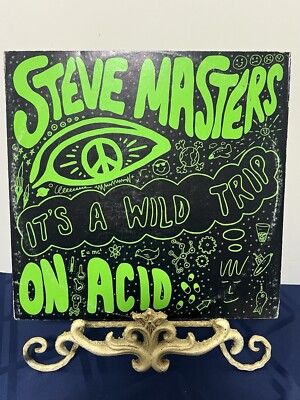 Steve Masters On Acid It's A Wild Trip 12'' Single 1st ED 1989 Rare! VG+/VG+