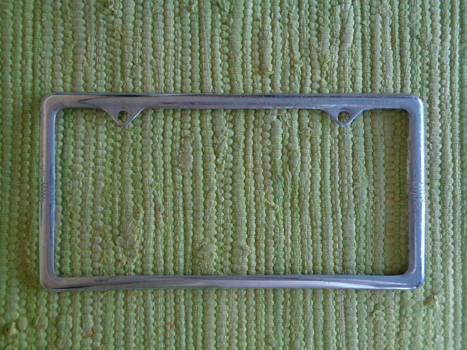 Vintage Art Deco LICENSE PLATE FRAME Metal Car Automobile eBay