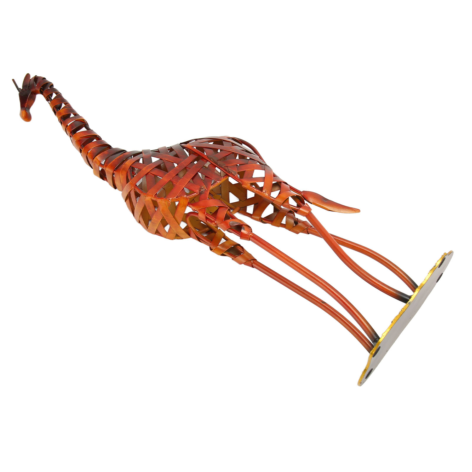 Giraffe Sculpture Vintage Iron Giraffe Statue Decor Metal Giraffe