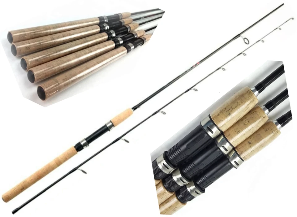 Fishing Spinning Rod Carbon Fiber Portable Medium Fast Lightweight 6f 7f 8f 9f - Image 3 of 4
