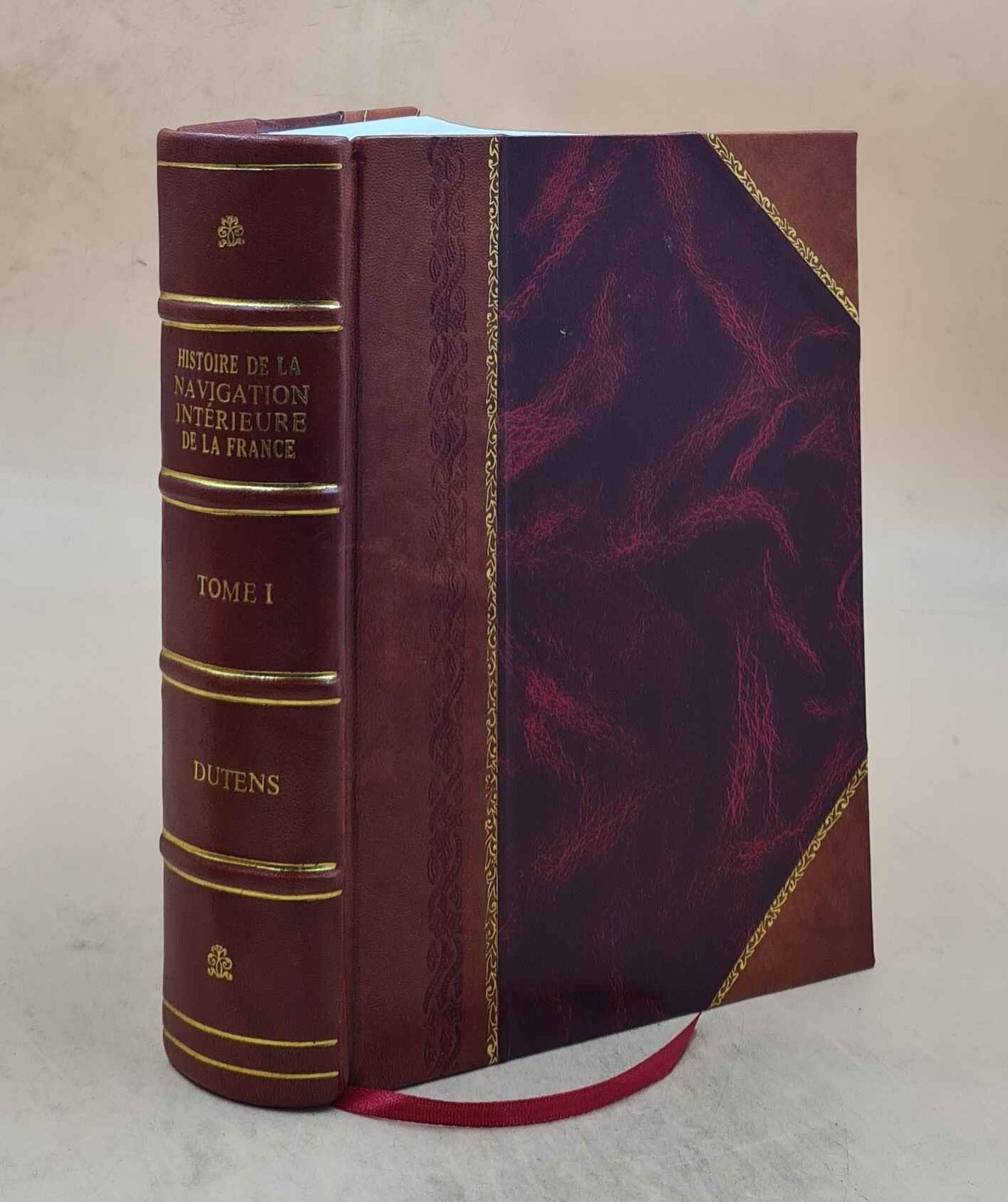 Histoire de la Navigation Intérieure de la France - Leather Bound Edition with Expert Exploration
