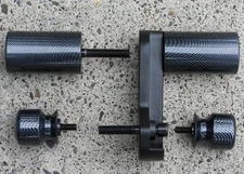 2006-2008 Suzuki GSXR600 GSXR750 GSXR 600 750 CARBON FRAME & SWINGARM SLIDERS