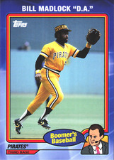Bill Madlock Nickname Parallel 2024 Topps Chris Berman Boomer's Baseball Card