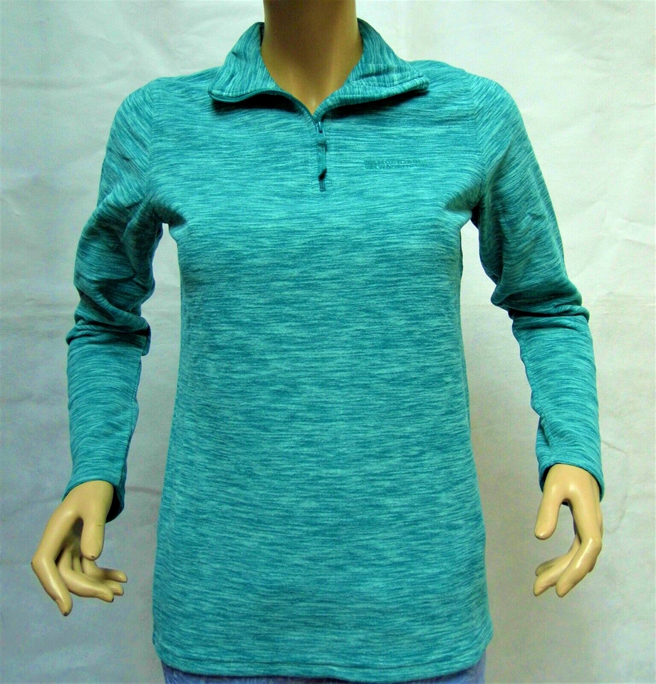New Ladies Mountain Warehouse Snowdon Melange Half Zip Fleece Size 8 eBay