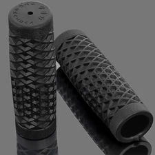 For Harley 883 Honda Yamaha 25mm 1" Motorcycle Soft Rubber Hand Grips Handlebar