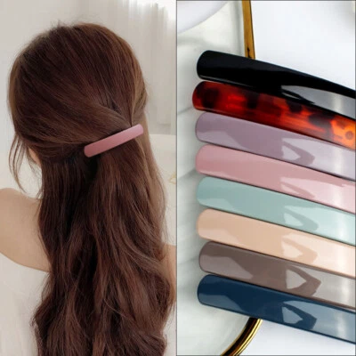 Women Large Barrette French Hair Clip UK - Image 1 of 4