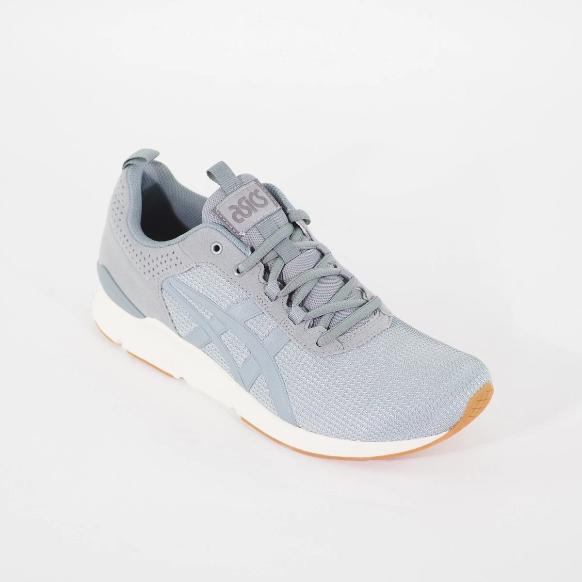 Mens Asics Gel Lyte Runner H839N Stone Grey Lace Up Casual