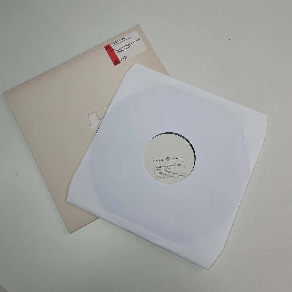 Marcus Intalex + S.T. Files Taking Over Me Single Sided 12” Vinyl HOSPITAL nhs20 Foto 3 de 4