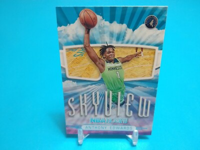 2022-23 NBA Hoops Winter ANTHONY EDWARDS Skyview Insert Timberwolves