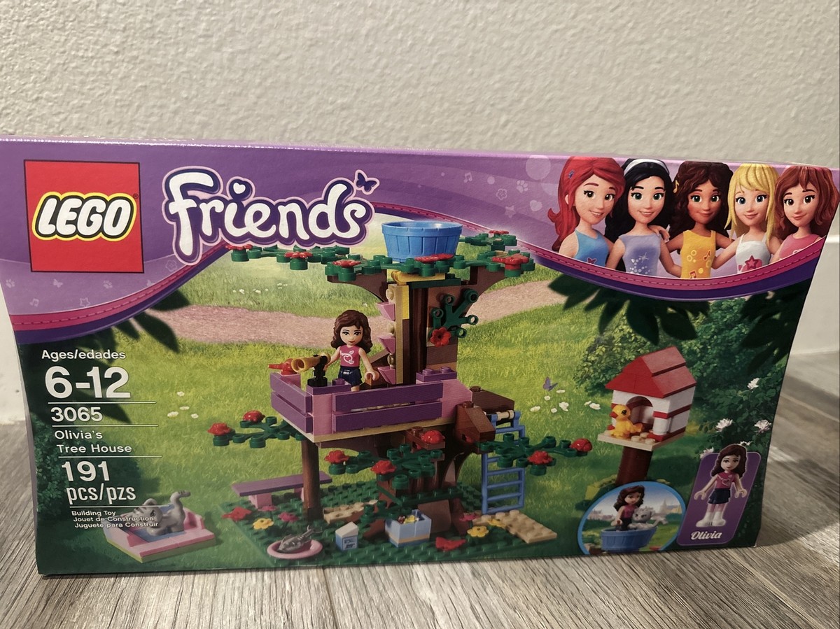SHELF WEAR/NEW/SEALED LEGO FRIENDS Olivia's Tree House 3065