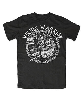 Viking Warrior T-Shirt Hugin Munin,Odin,Germanen,THOR, Mjölnir,Valhalla,Berserke