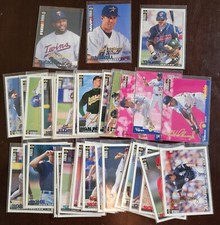 (39) 1995 Collector's Choice Gold Lot Kirby Puckett Jim Thome Jeff Bagwell