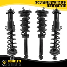 Front & Rear Complete Struts & Coil Spring Assemblies for 1998-2005 Lexus GS300