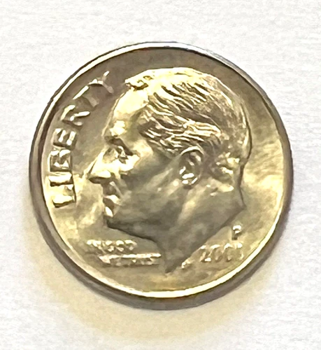 2000 P Roosevelt Dime - BU.  Beautiful Coin.  Combined Shipping.