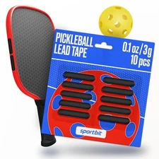 SPORTBIT Lead Tape for Pickleball Paddles with 3M Adhesive - 3g Weighted Bars Pi