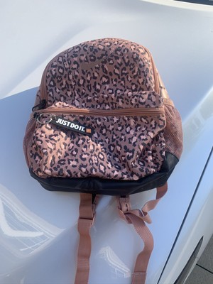 cheetah print nike backpack