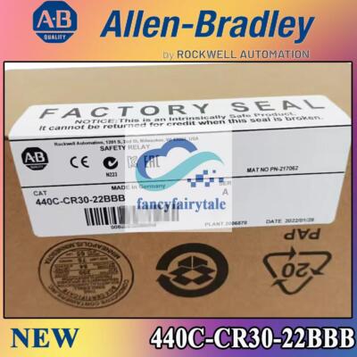 AB 440C-CR30-22BBB /A Guardmaster Safety Relay 22 PT I/O PLC