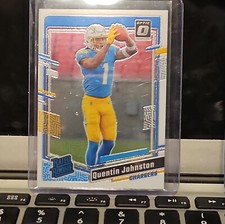 QUENTIN JOHNSTON ROOKIE SILVER  2023 Panini Donruss Optic - Rated Rookie  (RC)