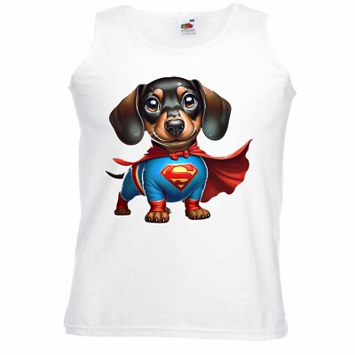 Tank Top Dackel Dachshund Teckel Jagdhund Jagt Dackelwelpe Dackelschule D 402905
