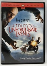Lemony Snicket's A Series of Unfortunate Events DVD Widescreen Jim Carrey 2004