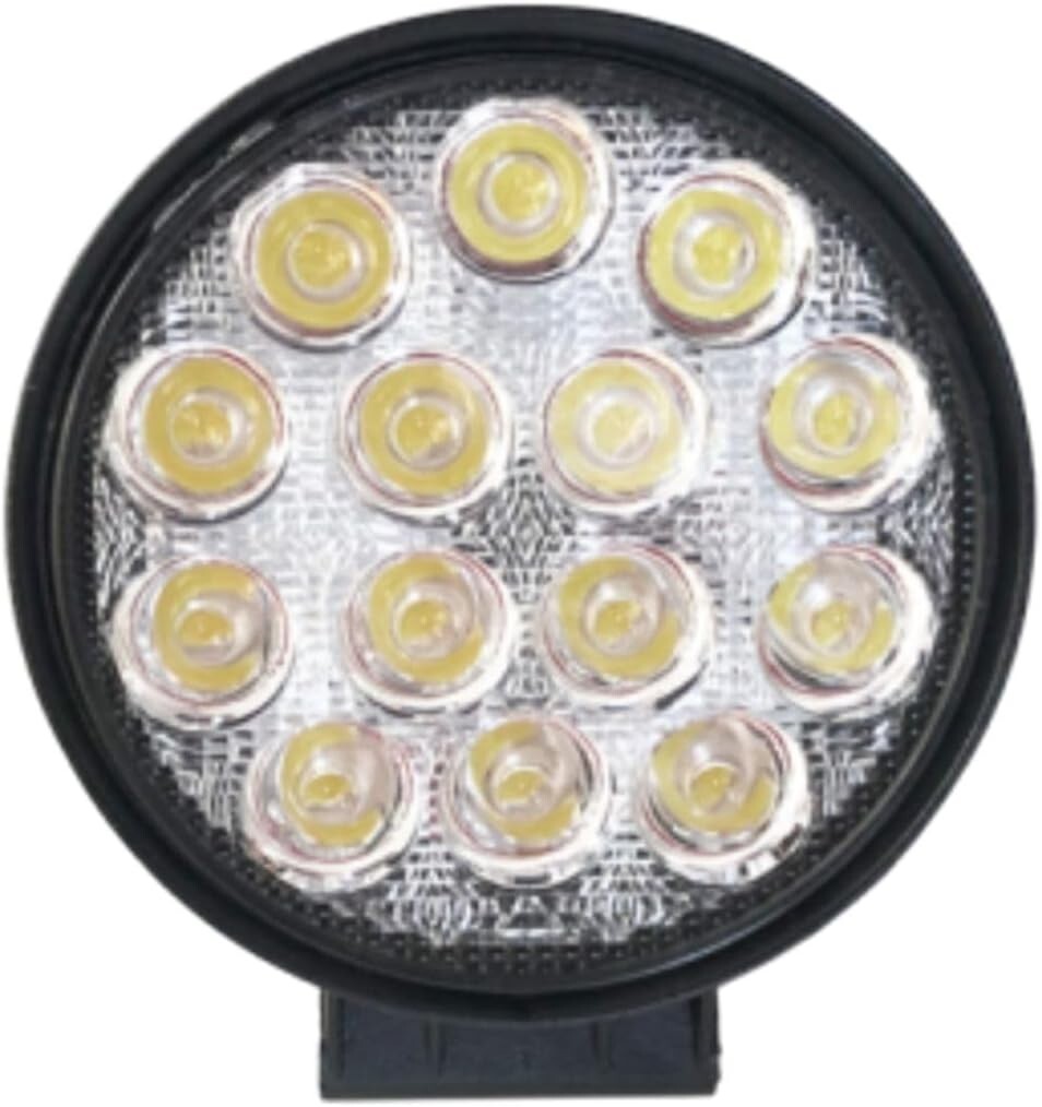 42W Epistar Flood Beam Worklamp Round