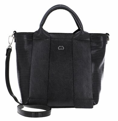 GERRY WEBER Colour Full Leaves Handbag SHZ Handtasche Tasche Darkgrey Grau