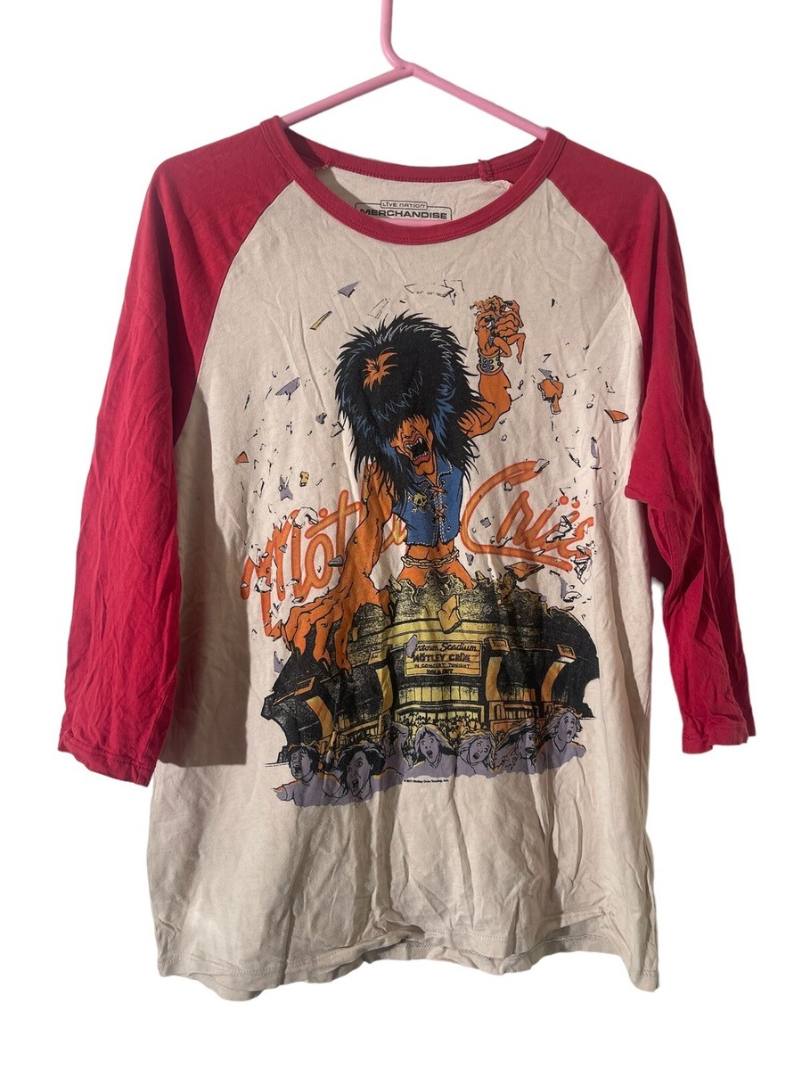Motley Creu Kickin Ass on the Wild Side of Your Town Concert T 