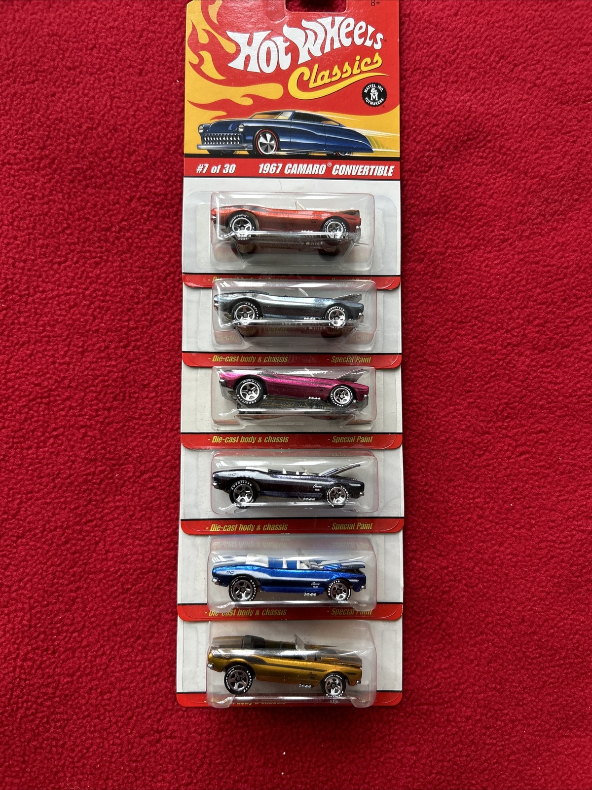 Hot Wheels 2009 Dream Garage '67 Camaro – Blue, 1:64 Scale (Loose Car, No Packaging)