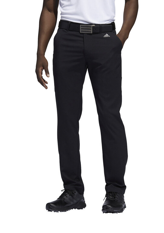 Adidas Primegreen Golf Pants Men's Size 36W 32L Flat Front Black New