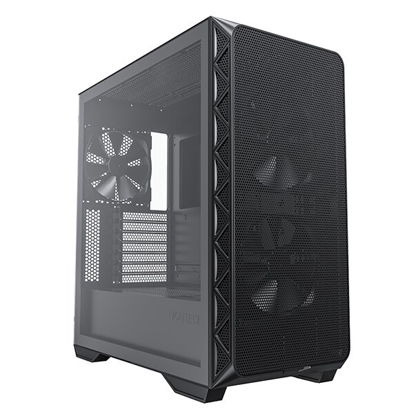 4710562743784 Montech AIR 903 Base Midi-Tower, Tempered Glass - Schwarz Montech