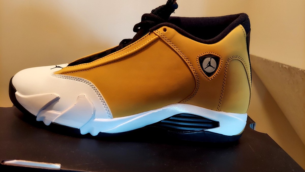 Men's New Nike Air Jordan 14 Retro 487471 701 Size 11 LIGHT GINGER