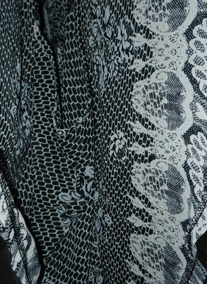 Maurices L Tunika Bluse Shirt Schwarz Weiß Rose Luftig Bequem Locker Rüschen