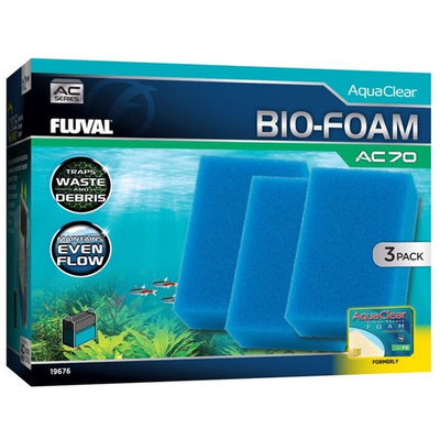 #ad Fluval Bio Foam for AC70 Power Filter 3 pack $12.09