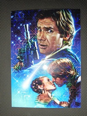 2025 Topps Chrome Star Wars Galaxy New Visions Mojo Refractor /50 #8