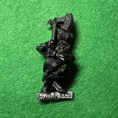 Warhammer Fantasy Dwarf Slayer Axt Miniatur Metall Games Workshop Zwerge GW  