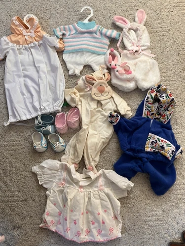Vintage Cabbage Patch Kids Clothes Lot