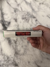 Mario Tennis Virtual Boy Japan Box & Manual, USA Game Cartridge READ DISCRIPTION